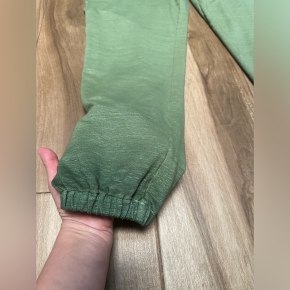 NWT 120% Lino Green Women’s Linen Casual Pants  Sweatpants No Drawstring Italian - Picture 6 of 12